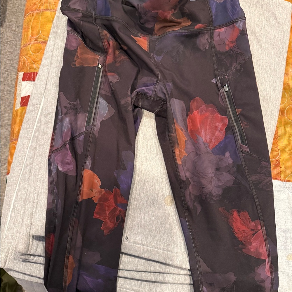 Athleta Multicolor Performance Tights - image 1